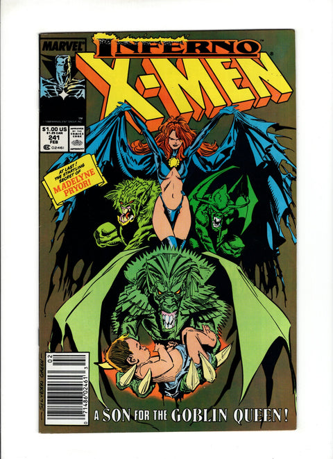 Uncanny X-Men, Vol. 1 #241B (1988) Newsstand  Marvel Comics 1988