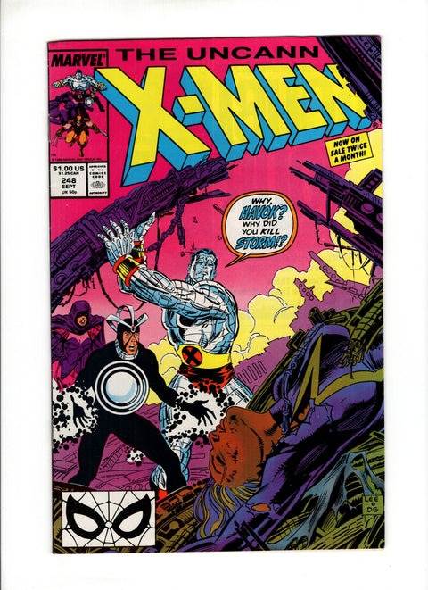 Uncanny X-Men, Vol. 1 #248A (1989) 1st Jim Lee on X-Men 1st Jim Lee on X-Men Marvel Comics 1989