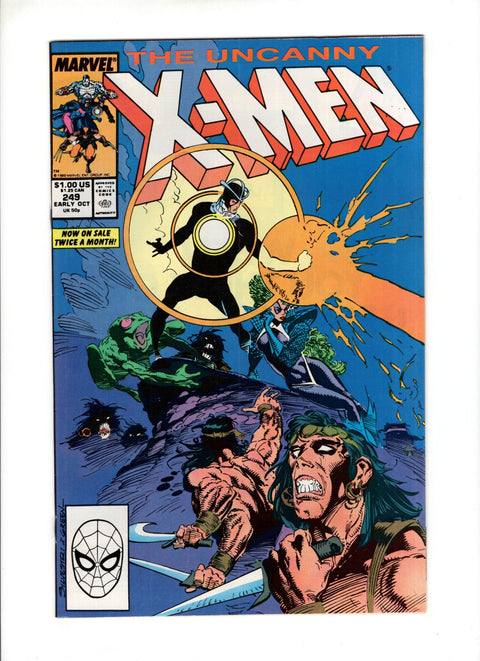 Uncanny X-Men, Vol. 1 #249A (1989)   Marvel Comics 1989