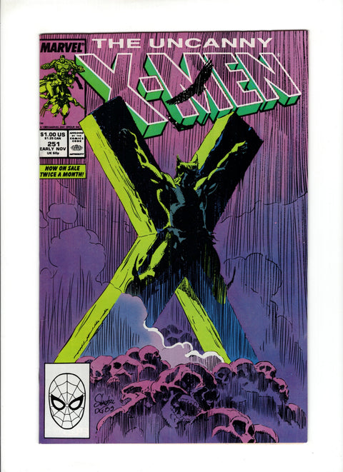 Uncanny X-Men, Vol. 1 #251A (1989) Iconic Cover by Silvestri Iconic Cover by Silvestri Marvel Comics 1989