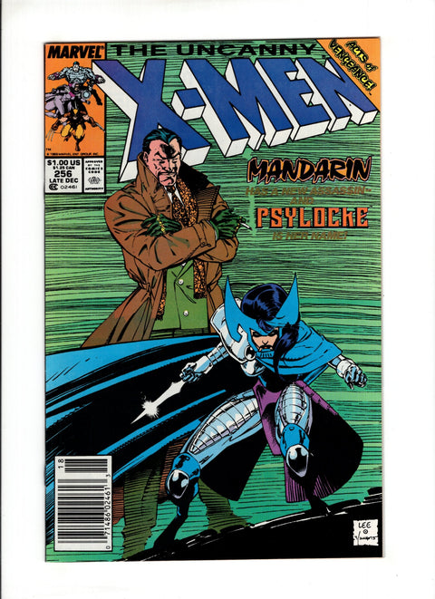 Uncanny X-Men, Vol. 1 #256B (1989) Newsstand  Marvel Comics 1989