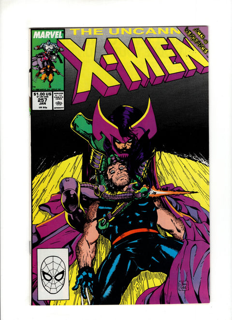 Uncanny X-Men, Vol. 1 #257A (1989)   Marvel Comics 1989