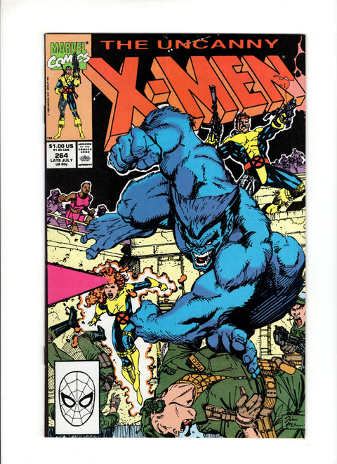 Uncanny X-Men, Vol. 1 #264A (1990)   Marvel Comics 1990