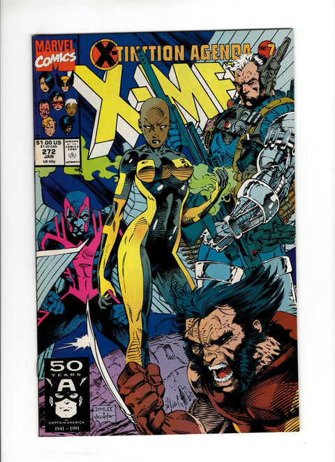 Uncanny X-Men, Vol. 1 #272A (1990)   Marvel Comics 1990