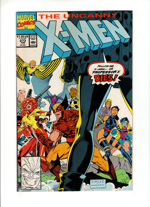 Uncanny X-Men, Vol. 1 #273A (1991)   Marvel Comics 1991