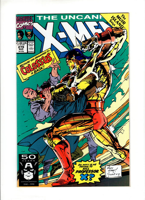 Uncanny X-Men, Vol. 1 #279A (1991)   Marvel Comics 1991