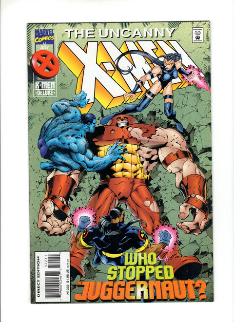 Uncanny X-Men, Vol. 1 #322A (1995)   Marvel Comics 1995