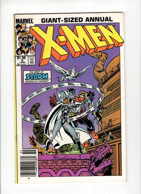 Uncanny X-Men Annual, Vol. 1 #9A (1985) 1st Stormchaser CPV 1st Stormchaser Marvel Comics 1985