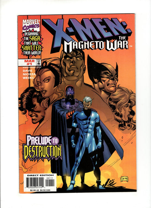 X-Men: Magneto War #1A (1999)   Marvel Comics 1999