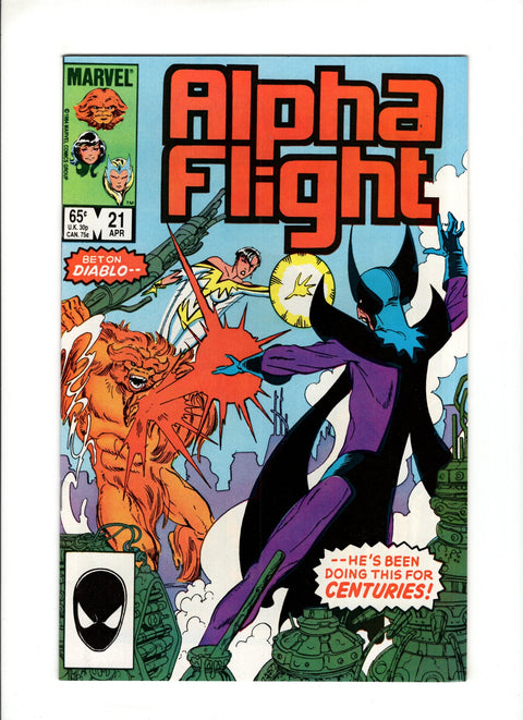 Alpha Flight, Vol. 1 #21A (1985)   Marvel Comics 1985