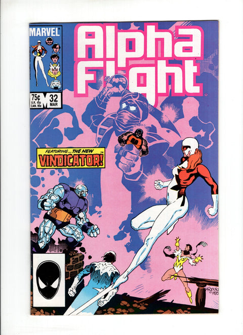 Alpha Flight, Vol. 1 #32A (1986)   Marvel Comics 1986