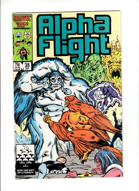 Alpha Flight, Vol. 1 #38A (1986)   Marvel Comics 1986