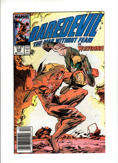 Daredevil, Vol. 1 #249B (1987) Newsstand  Marvel Comics 1987