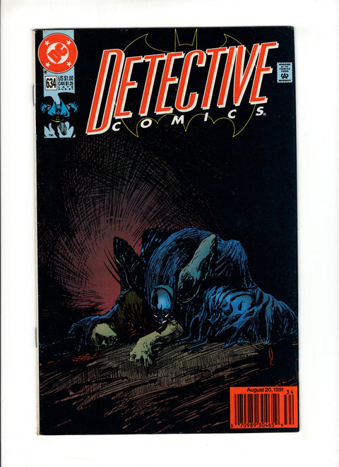 Detective Comics, Vol. 1 #634B (1991) Newsstand  DC Comics 1991