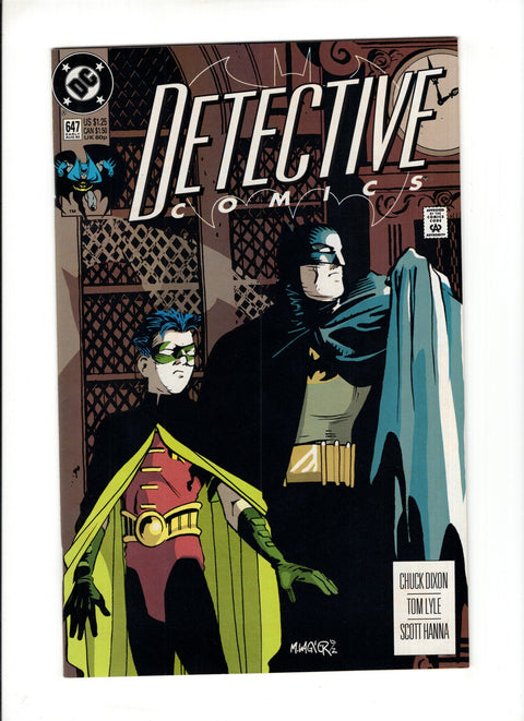 Detective Comics, Vol. 1 #647A (1992)   DC Comics 1992