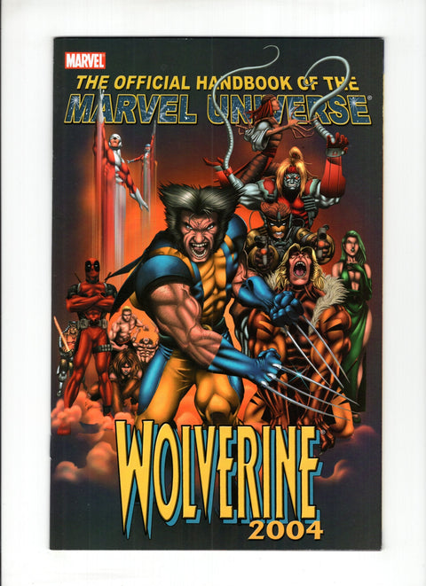Official Handbook of the Marvel Universe: Wolverine 2004 #1 (2004)   Marvel Comics 2004