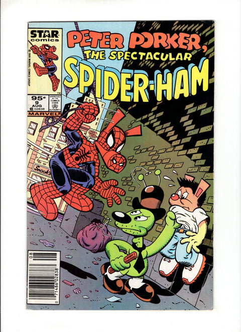 Peter Porker, The Spectacular Spider-Ham #9B (1986) CPV  Marvel Comics 1986