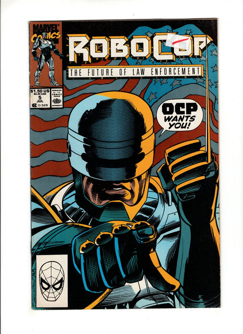 Robocop #5A (1990)   Marvel Comics 1990