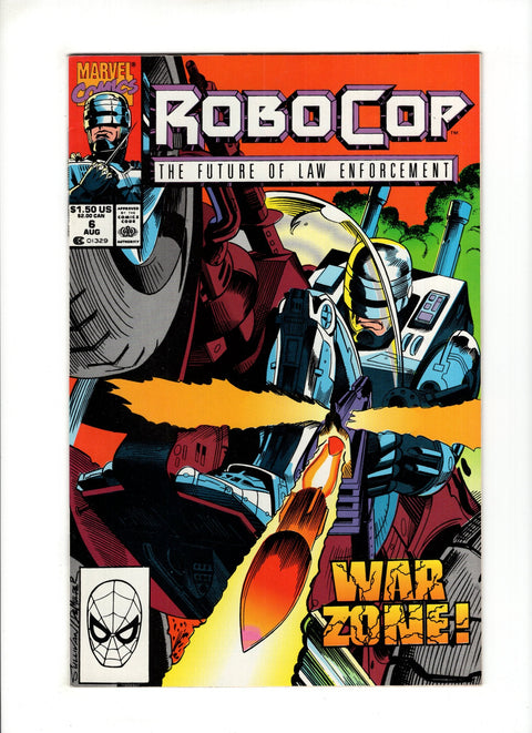 Robocop #6A (1990)   Marvel Comics 1990