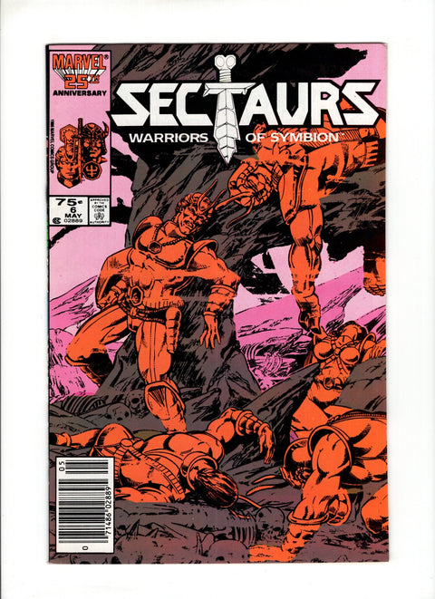 Sectaurs #6B (1986) Newsstand  Marvel Comics 1986