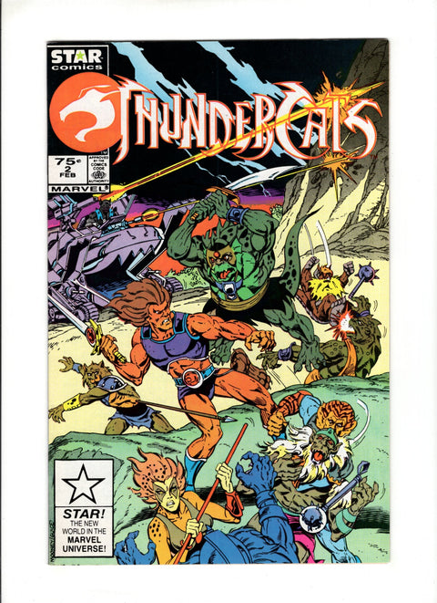 Thundercats #2C (1986) 2nd Print 2nd Print Marvel Comics 1986