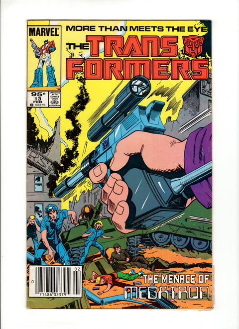 Transformers (Marvel) #13C (1985) CPV  Marvel Comics 1985