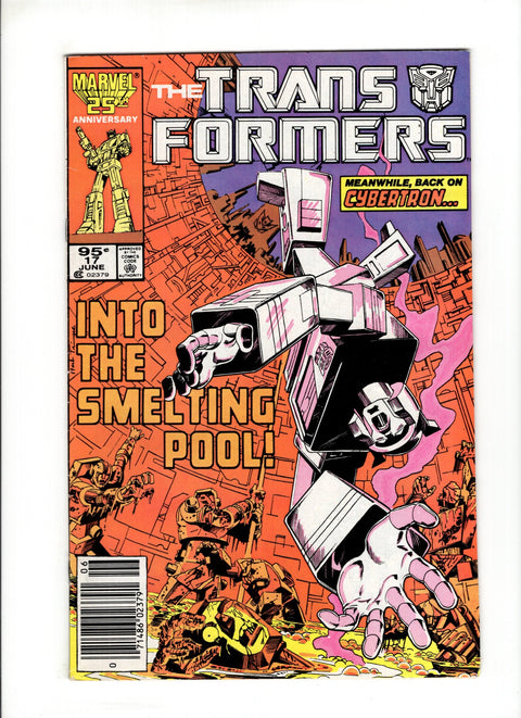 Transformers (Marvel) #17C (1986) CPV  Marvel Comics 1986