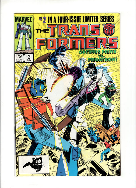 Transformers (Marvel) #2A (1984)   Marvel Comics 1984