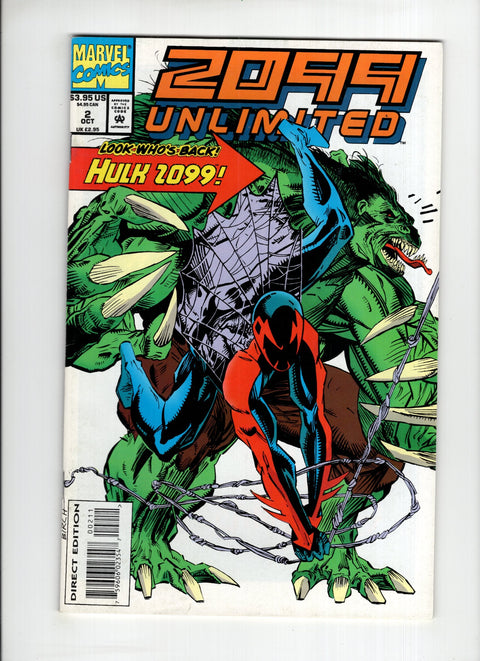 2099 Unlimited #2A (1993)   Marvel Comics 1993