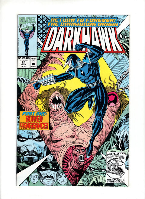 Darkhawk, Vol. 1 #21A (1992)   Marvel Comics 1992