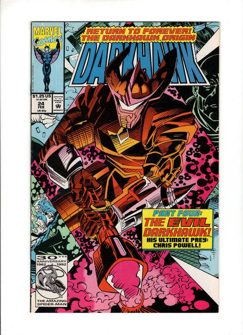 Darkhawk, Vol. 1 #24A (1993)   Marvel Comics 1993