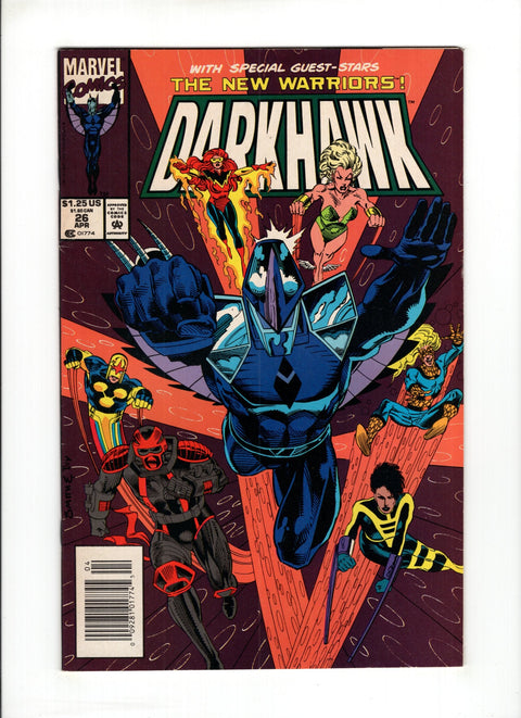 Darkhawk, Vol. 1 #26B (1993) Newsstand  Marvel Comics 1993
