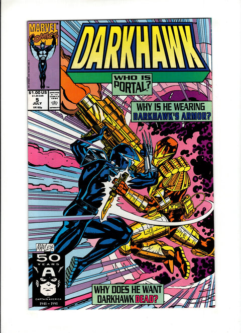 Darkhawk, Vol. 1 #5A (1991)   Marvel Comics 1991