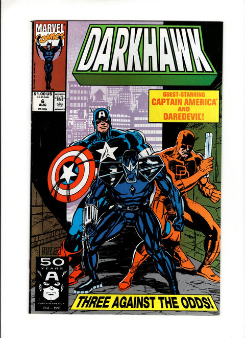 Darkhawk, Vol. 1 #6A (1991)   Marvel Comics 1991