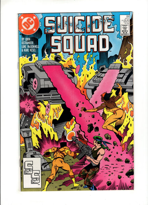 Suicide Squad, Vol. 1 #23A (1989) 1st Barbara Gordon as Oracle 1st Barbara Gordon as Oracle DC Comics 1989