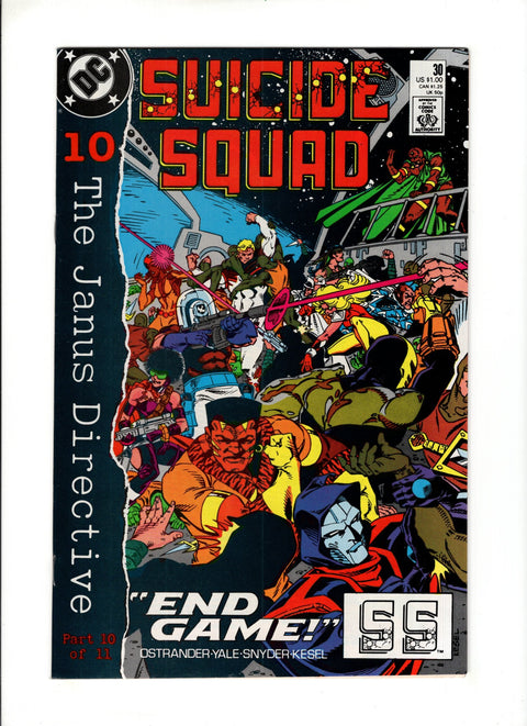 Suicide Squad, Vol. 1 #30A (1989)   DC Comics 1989