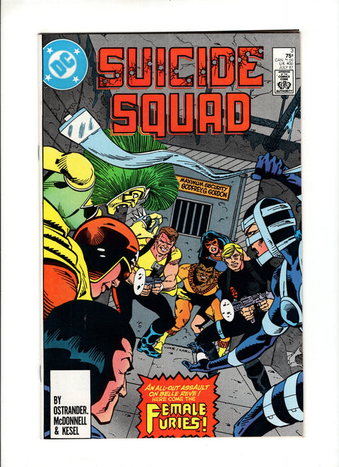 Suicide Squad, Vol. 1 #3A (1987)   DC Comics 1987