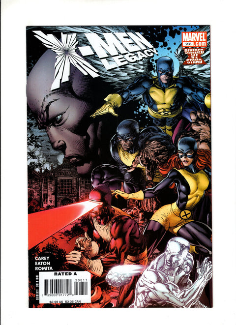 X-Men: Legacy, Vol. 1 #208A (2008)   Marvel Comics 2008