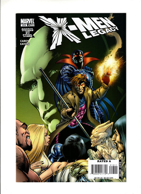 X-Men: Legacy, Vol. 1 #213A (2008)   Marvel Comics 2008