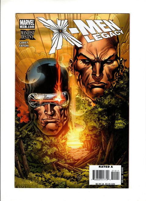 X-Men: Legacy, Vol. 1 #215A (2008)   Marvel Comics 2008