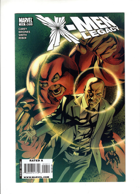 X-Men: Legacy, Vol. 1 #219A (2008)   Marvel Comics 2008