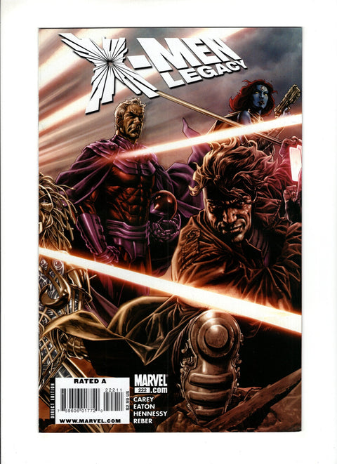X-Men: Legacy, Vol. 1 #222A (2009)   Marvel Comics 2009