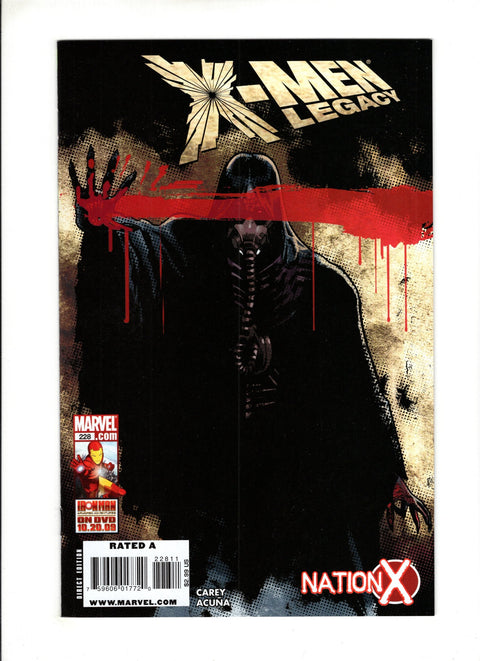 X-Men: Legacy, Vol. 1 #228A (2009)   Marvel Comics 2009
