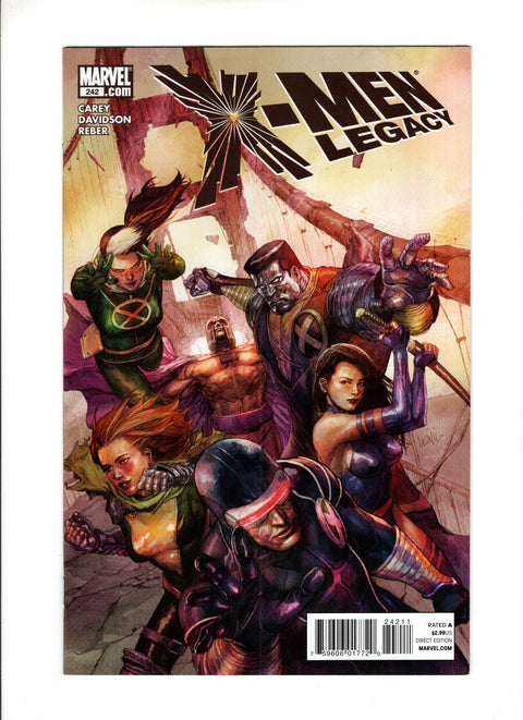 X-Men: Legacy, Vol. 1 #242A (2010)   Marvel Comics 2010