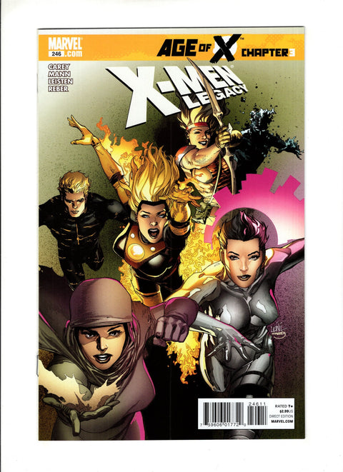 X-Men: Legacy, Vol. 1 #246A (2011)   Marvel Comics 2011