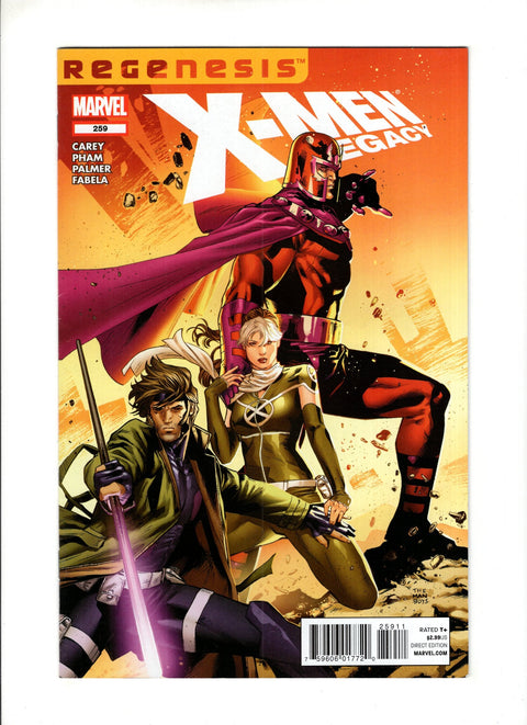 X-Men: Legacy, Vol. 1 #259A (2011)   Marvel Comics 2011