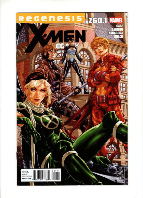 X-Men: Legacy, Vol. 1 #260.1 (2012)   Marvel Comics 2012