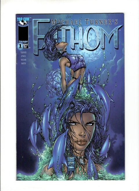 Michael Turner's Fathom, Vol. 1 #1C (1998) Dolphin Cover Dolphin Cover Image Comics 1998