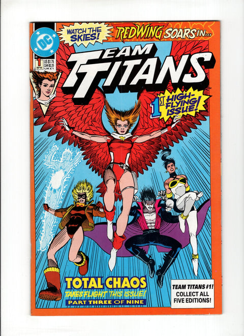 Team Titans #1C (1992) Redwing Cover Redwing Cover DC Comics 1992