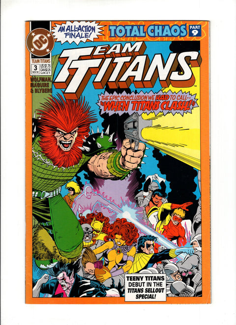 Team Titans #3 (1992)   DC Comics 1992